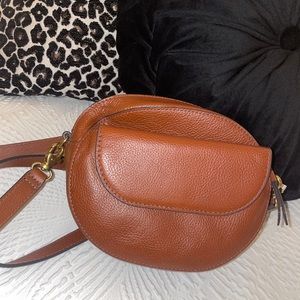 Brown fossil purse